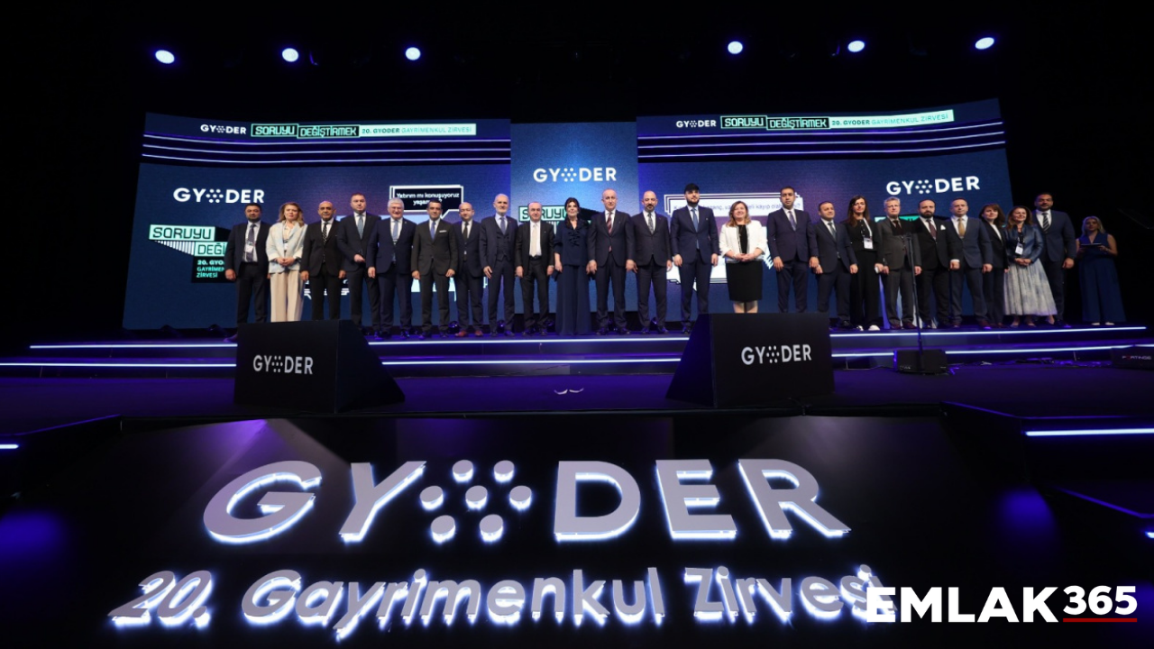 GYODER 20'nci zirvesinde gayrimenkul sektörünü bir kez daha buluşturdu