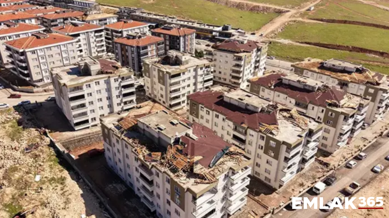 Gaziantep’te fırtınanın izleri havadan görüntülendi: Hasar tespit çalışmaları sürüyor