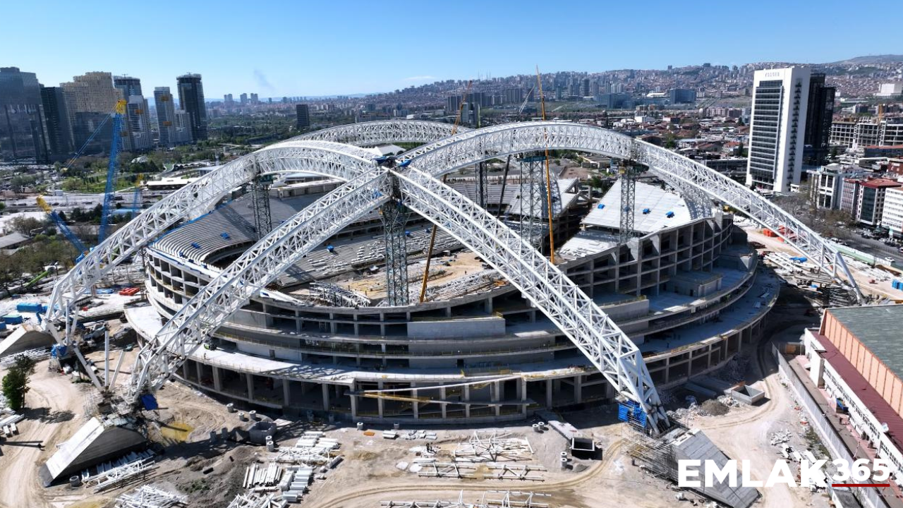 Ankara’nın yeni stadyumu açılış için gün sayıyor