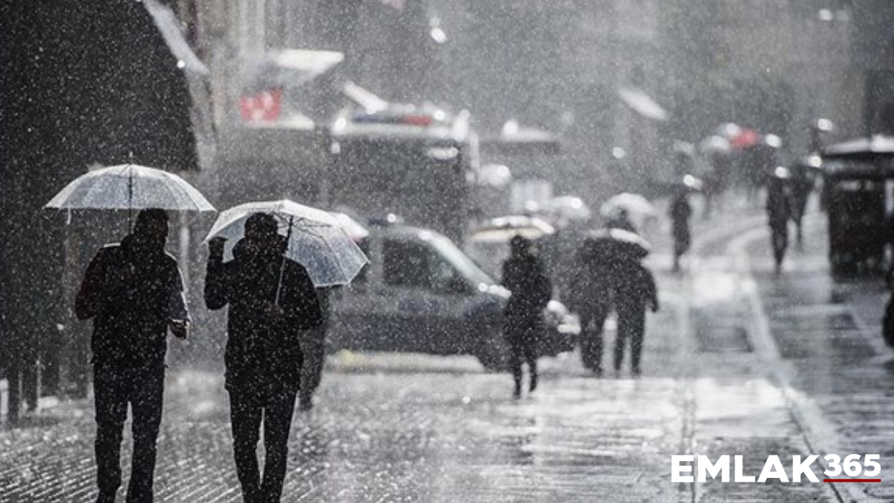Meteoroloji'den fırtına ve kuvvetli yağış alarmı