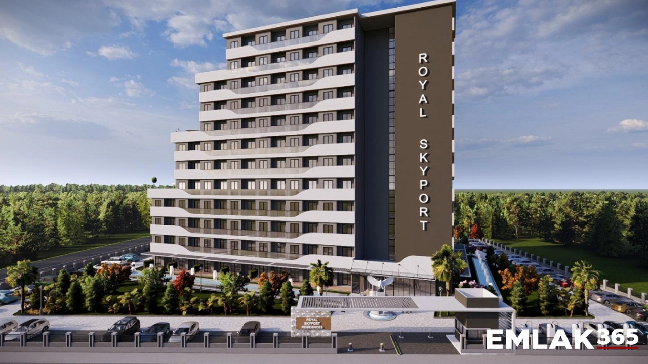 Ankara'da havalimanın yanı başında 1+1 yeni yaşam projesi: Royal Skyport