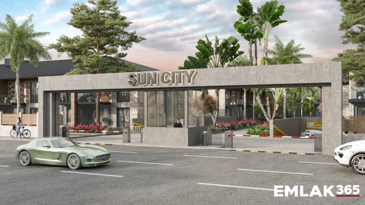 Tatil köyü konseptli Sun City Antalya ile şehirde resort yaşamı başlıyor!
