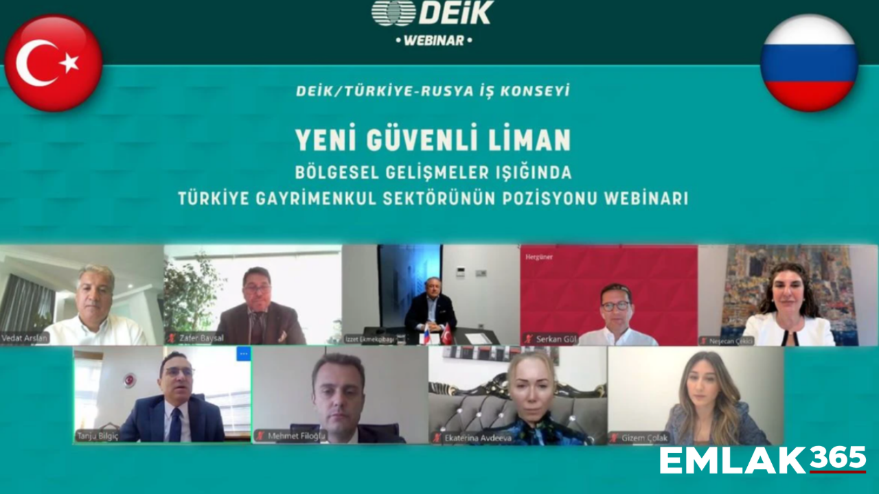 DEİK: Türkiye, Rus yatırımcılar için güvenli liman olmayı sürdürüyor
