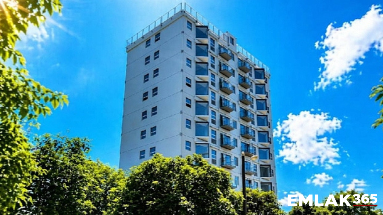 Çin'de 10 katlı bina 29 saatte tamamlandı