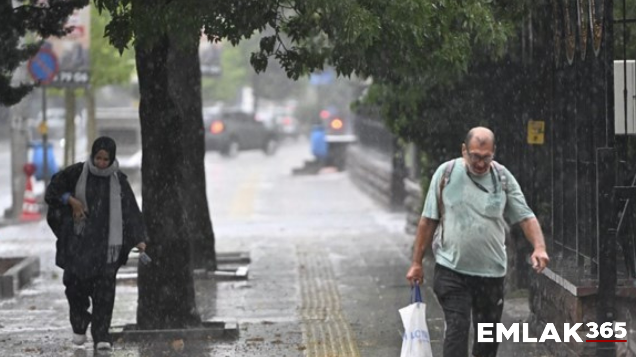 Meteoroloji'den kuvvetli sağanak yağış uyarısı!