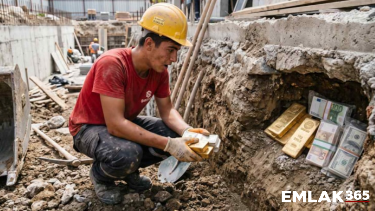 İnşaatta kazı yaparken 9 milyon euroluk servet buldu
