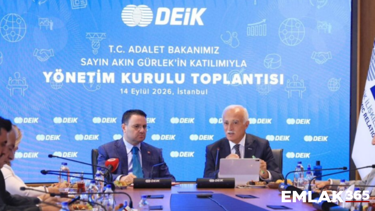 Müteahhitlerin hukuki güvenlik talepleri Adalet Bakanı Gürlek’e iletildi