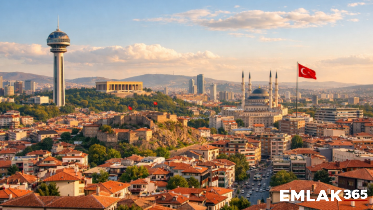 Ankara’da konut satışları ağustosta geriledi