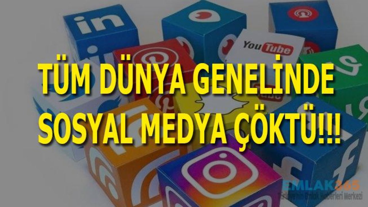 Dünya Genelinde Facebook, WhatsApp ve İnstagram Sosyal Medya Çöktü