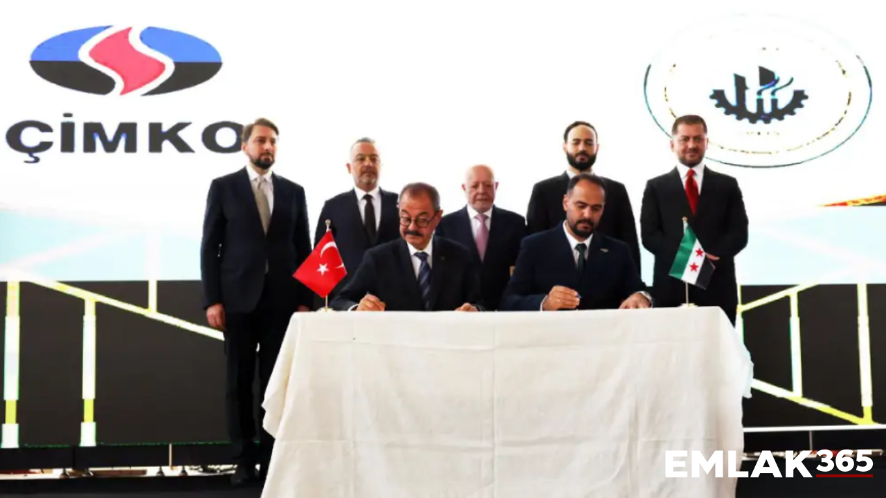 Çimko’dan Halep’e 200 milyon dolarlık çimento fabrikası