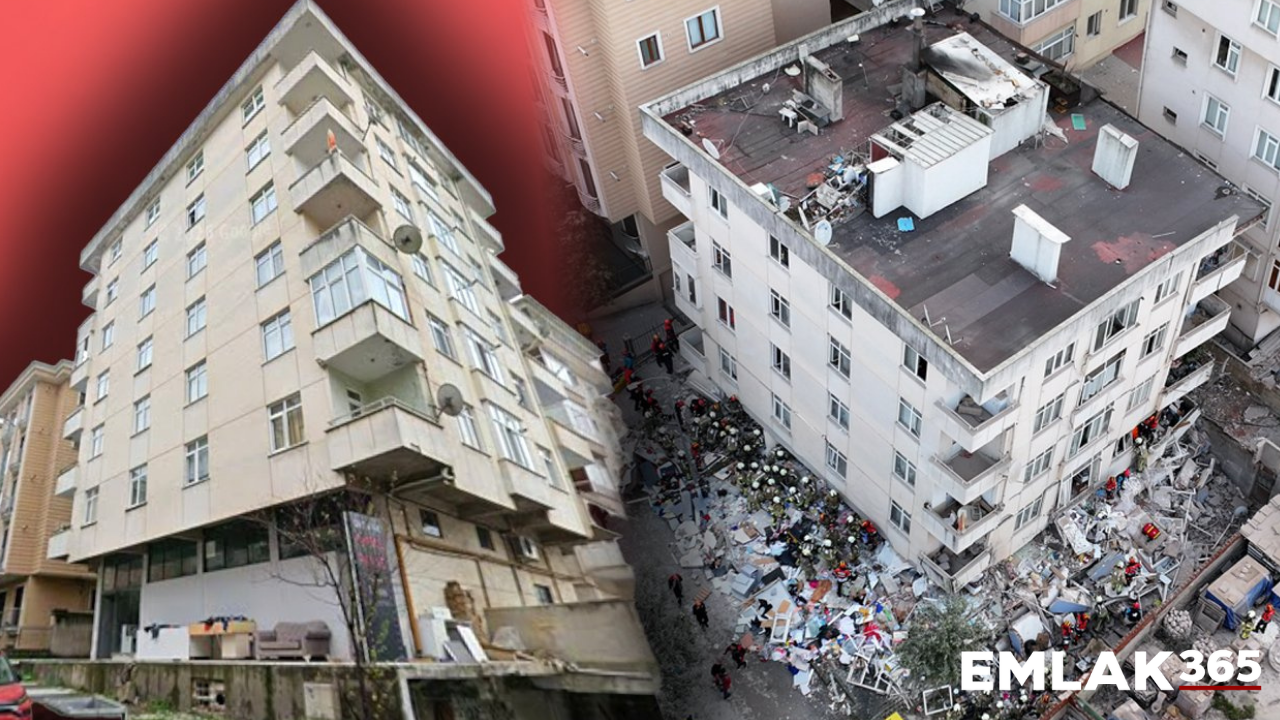 Maltepe’de çöken binanın üst iki katı kaçak çıktı