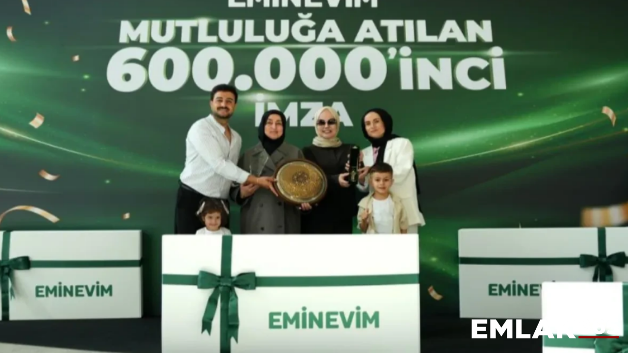 Eminevim’den 600 bininci teslimat ile rekor kırdı