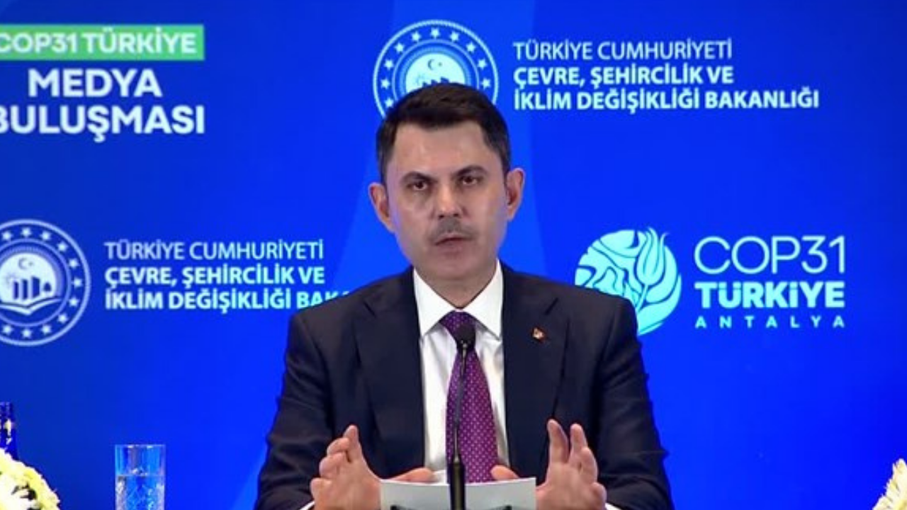 Bakan Kurum: COP31 için Antalya’da hazırlıklar tamamlanıyor