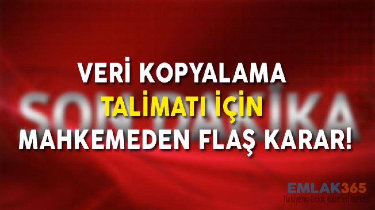 İstanbul Büyükşehir Belediyesi Veri Kopyalama Talimatı İçin Mahkeme Durdurma Kararı Açıkladı