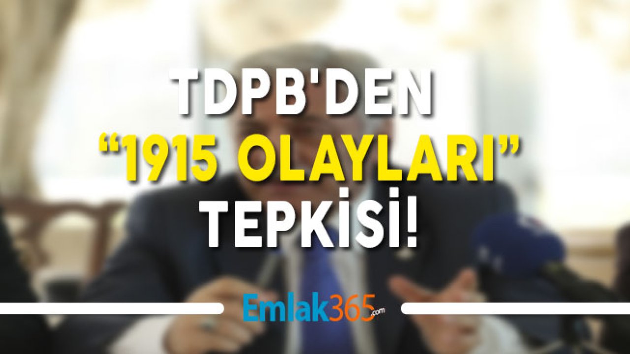 Türk Dünyası Parlamenterler Birliğinden "1915 Olayları" Tepkisi