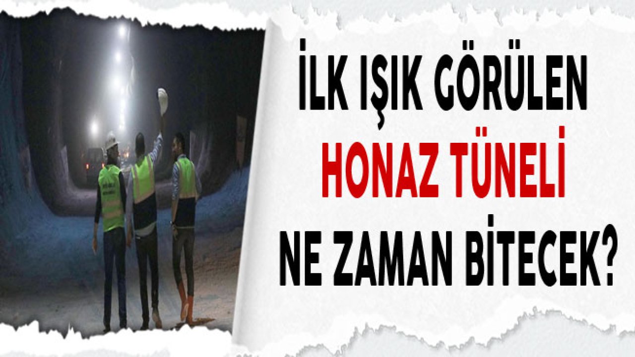 İlk Işık Görünen Denizli Honaz Tüneli Ne Zaman Açılacak?