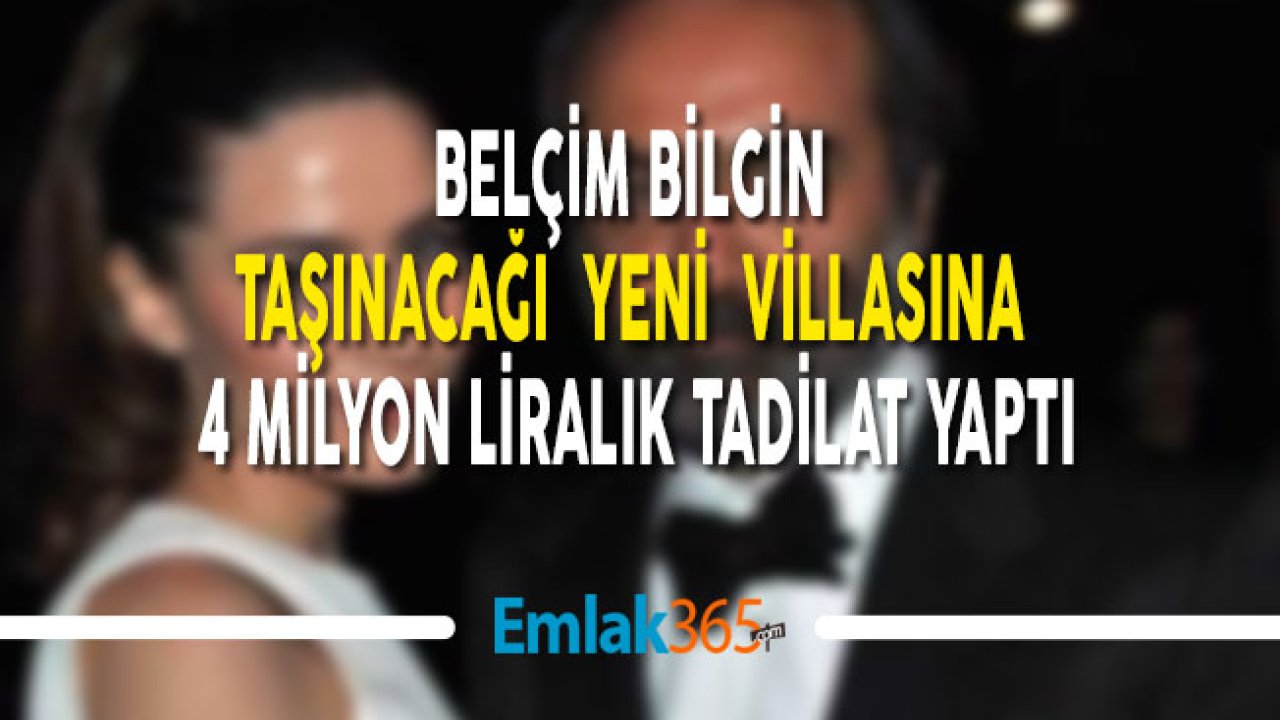 Belçim Bilgin, Yılmaz Erdoğan'a 4 Milyonluk Konut Tadilat Faturası Yolladı!