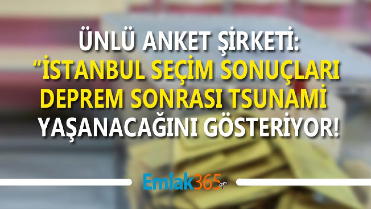 MAK Araştırma "İstanbul Seçimi Deprem Etkisi Yaratacak Sonuçlara Gebe"