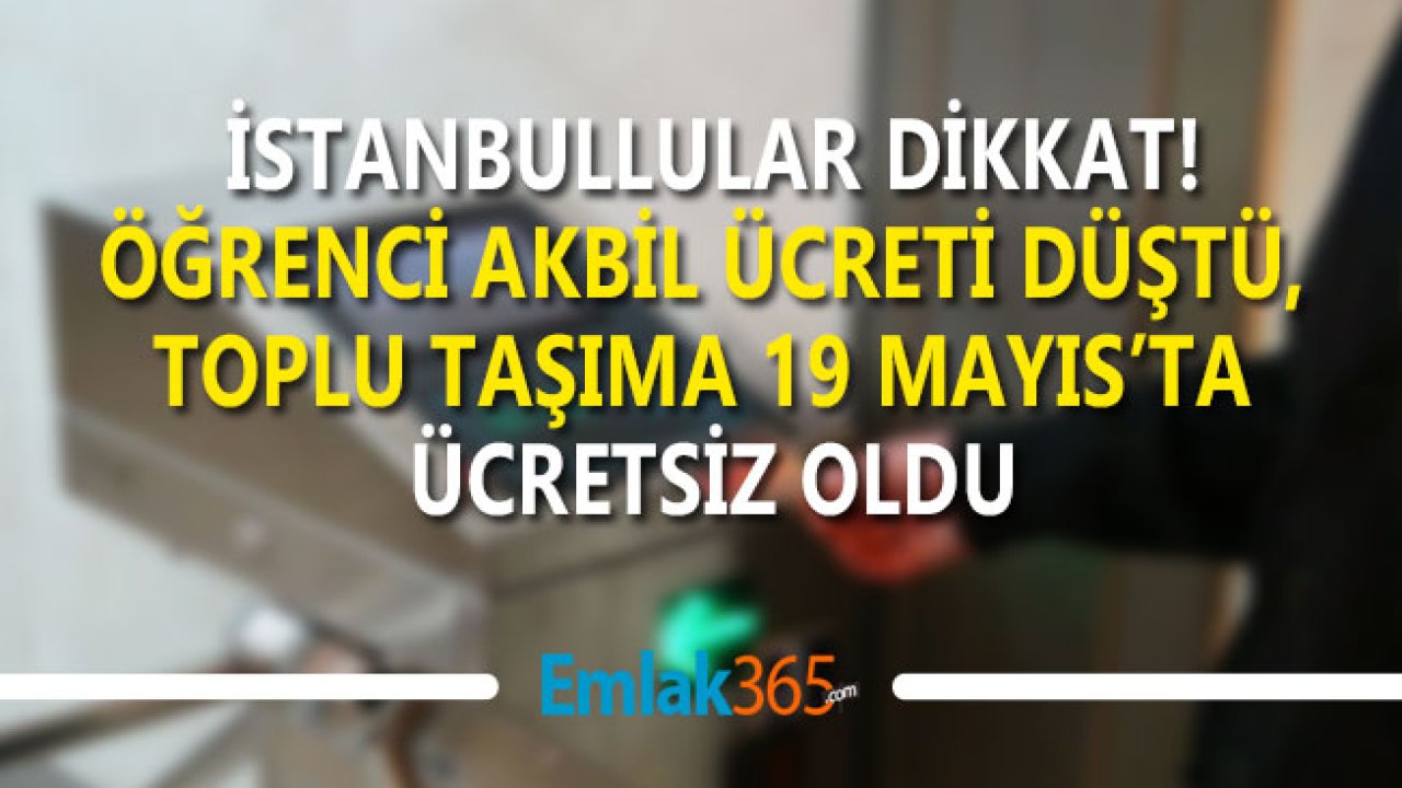 İstanbul'da Öğrenci Akbil Mavi Kart Abonman Ücreti İçin Büyük İndirim!