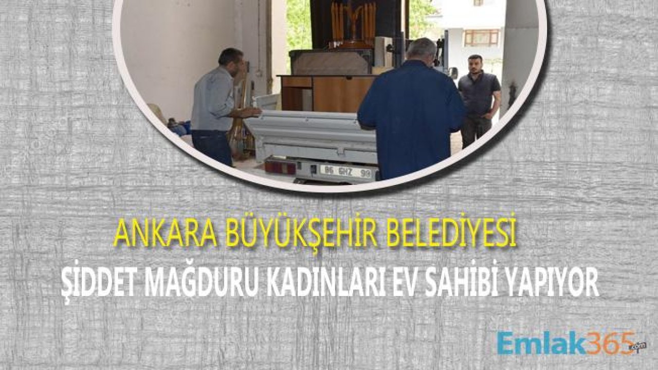 Ankara Büyükşehir Belediyesi 2. El Eşyaları Evlerden Toplayarak İhtiyaç Sahiplerine Ulaştırıyor