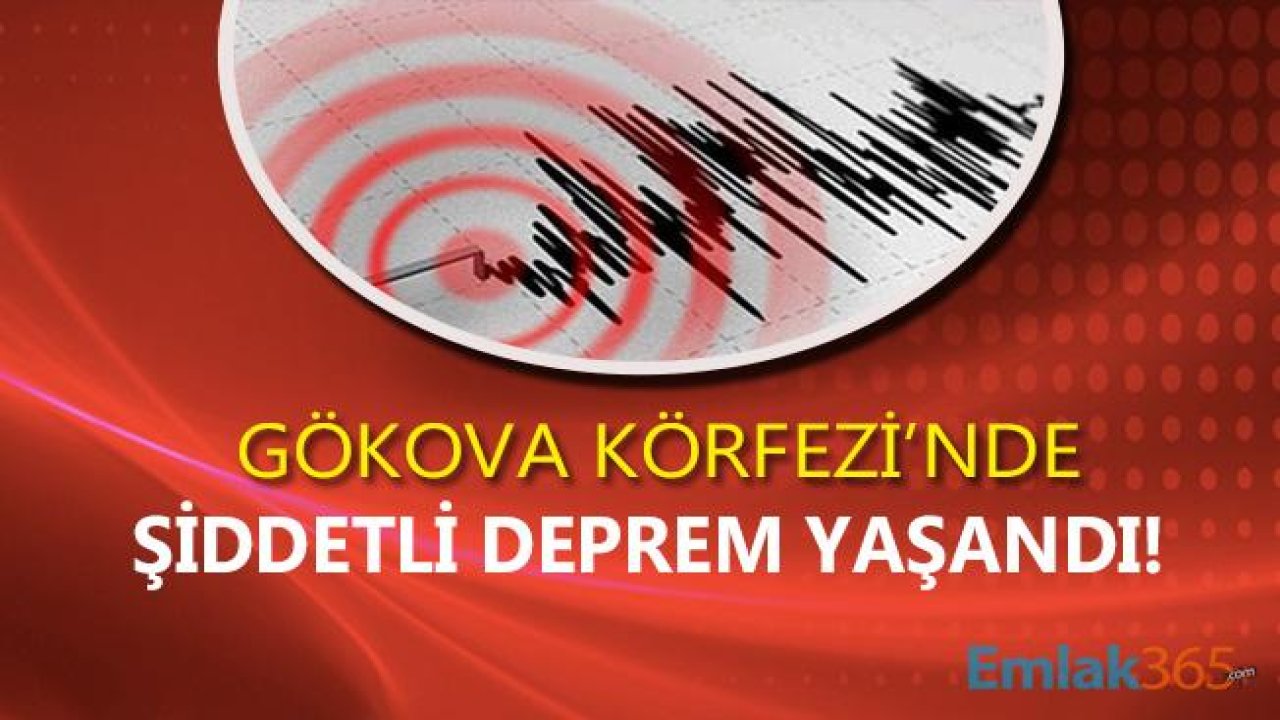 Son Dakika Deprem Haberi! Muğla Gökova Körfezi 4.6 Şiddetinde Depremle Sallandı!