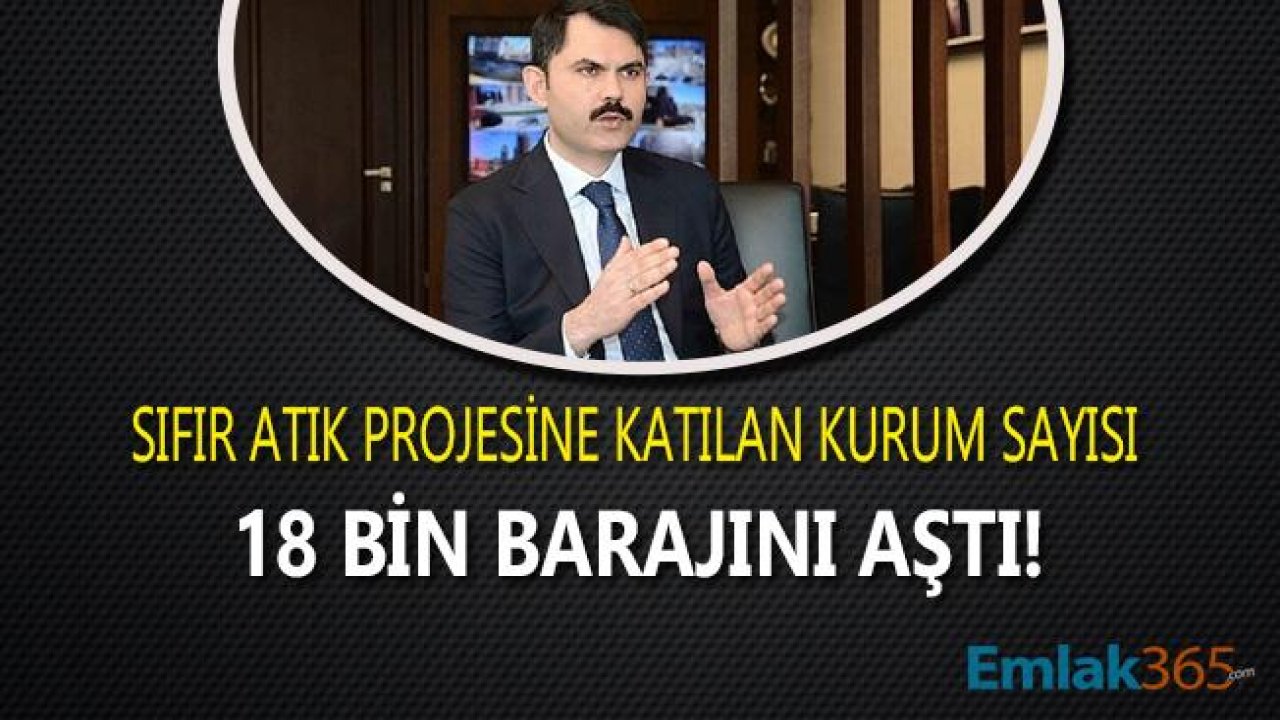 Çevre ve Şehircilik Bakanı Murat Kurum Sıfır Atık Uygulaması Açıklaması Yaptı!