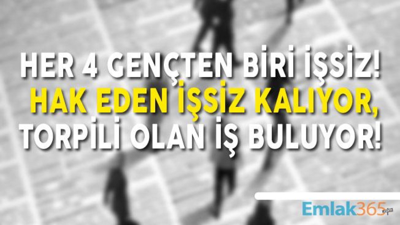 Her 4 Gençten Biri İşsiz! "Hak Eden İşsiz Kalıyor, Torpili Olan İş Buluyor"