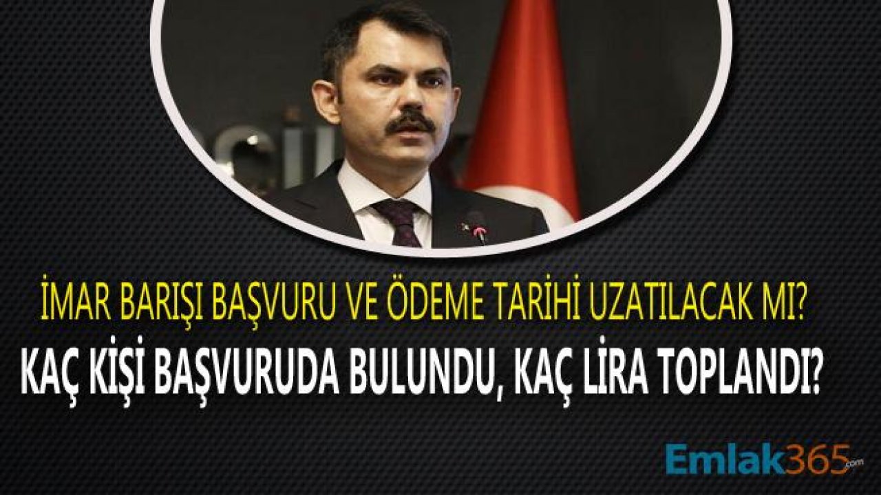 Çevre Bakanı Murat Kurum'dan "İmar Barışı Başvuru Tarihi Uzatılacak Mı?" Açıklaması