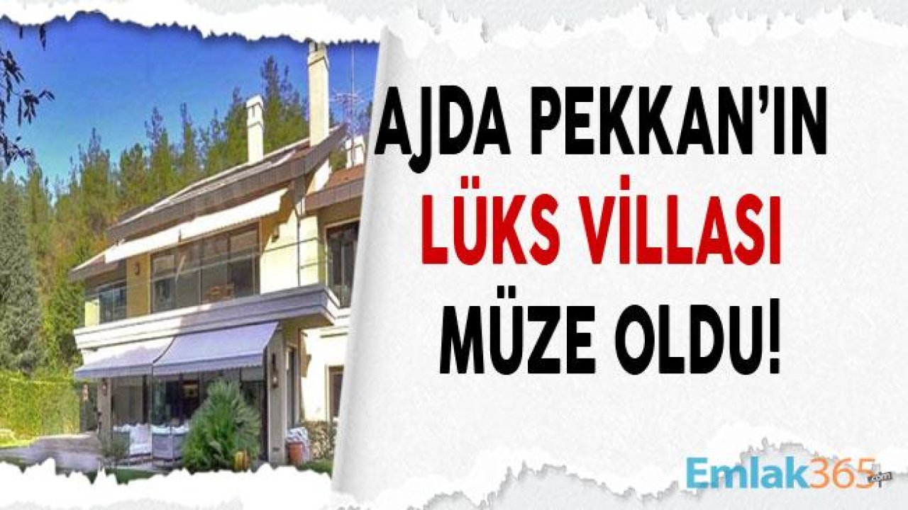 Ajda Pekkan'ın 8 Milyon Liralık Villası Müze Haline Geldi!