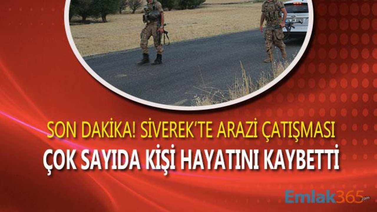 Son Dakika! Şanlıurfa Siverek Çeltik Mahallesi 'de Arazi Çatışması Çıktı, Çok Sayıda Kişi Hayatını Kaybetti