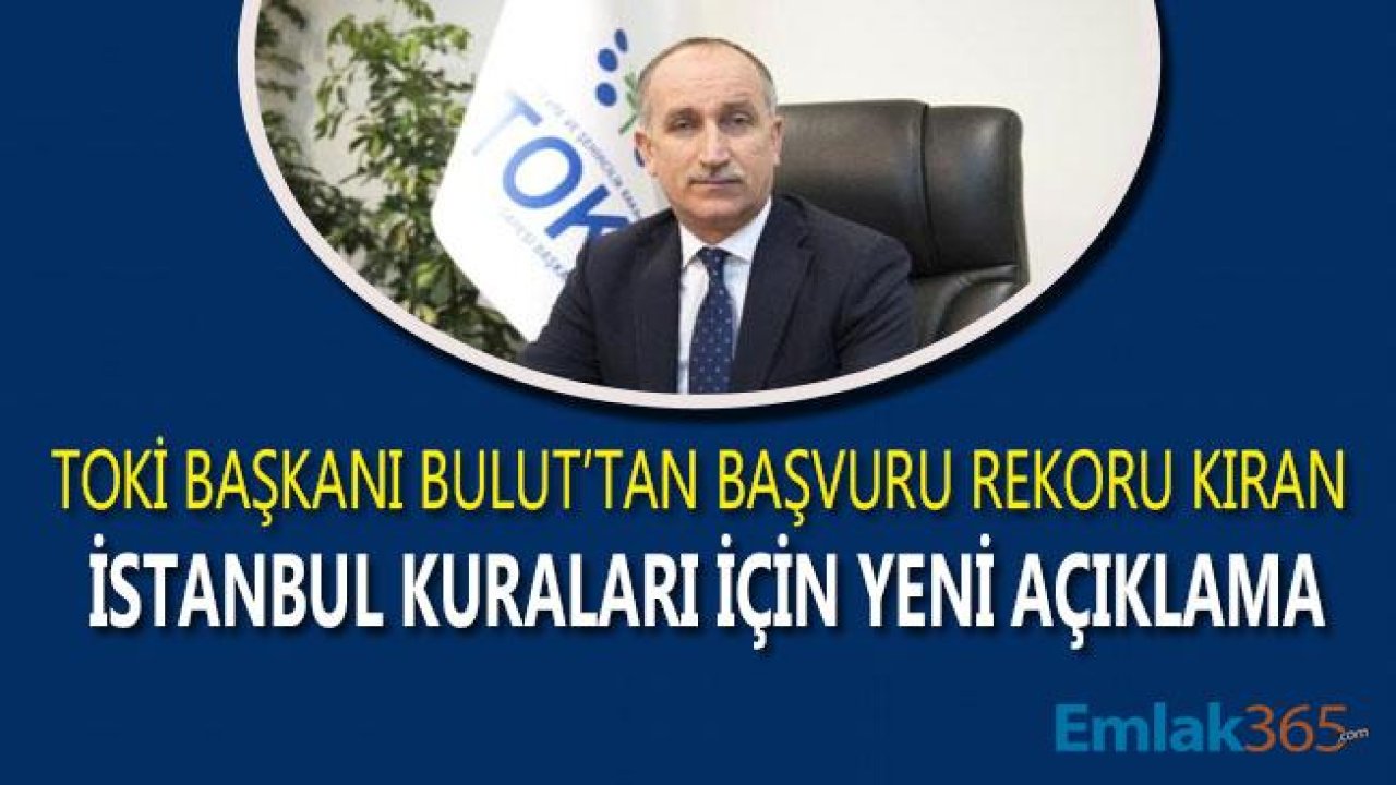 TOKİ İstanbul Kura Tarihleri 2019 Çekiliş Takvimi 26 Haziran Tarihinde Başlıyor!