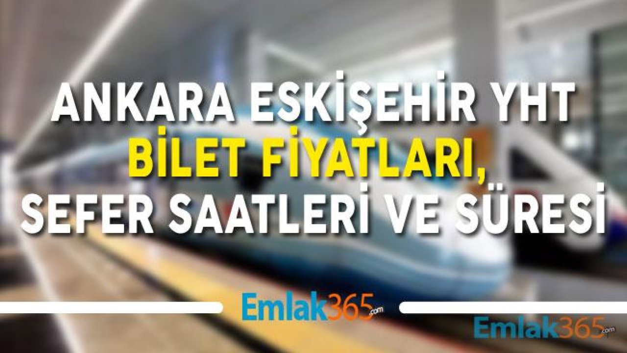 Ankara Eskişehir Hızlı Tren Fiyatları ve Saatleri! Hızlı Trenle Eskişehir Turu