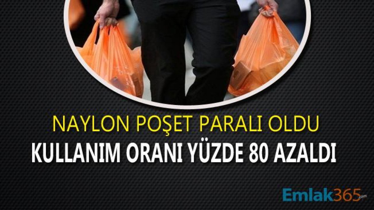 Poşet Paralı Oldu, Kullanım Oranı Yüzde 80 Azaldı!