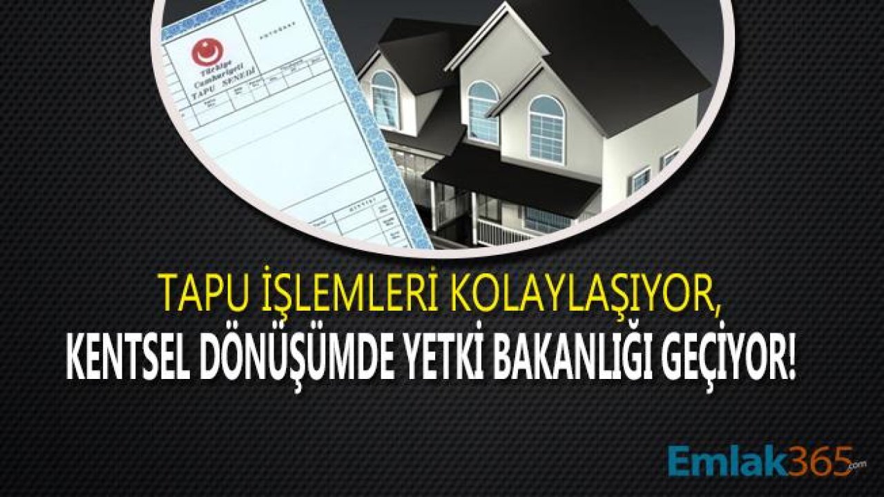 Tapu İşlemleri Kolaylaşıyor, Tapuya Resim Yapıştırma Zorunluğu Bitiyor!