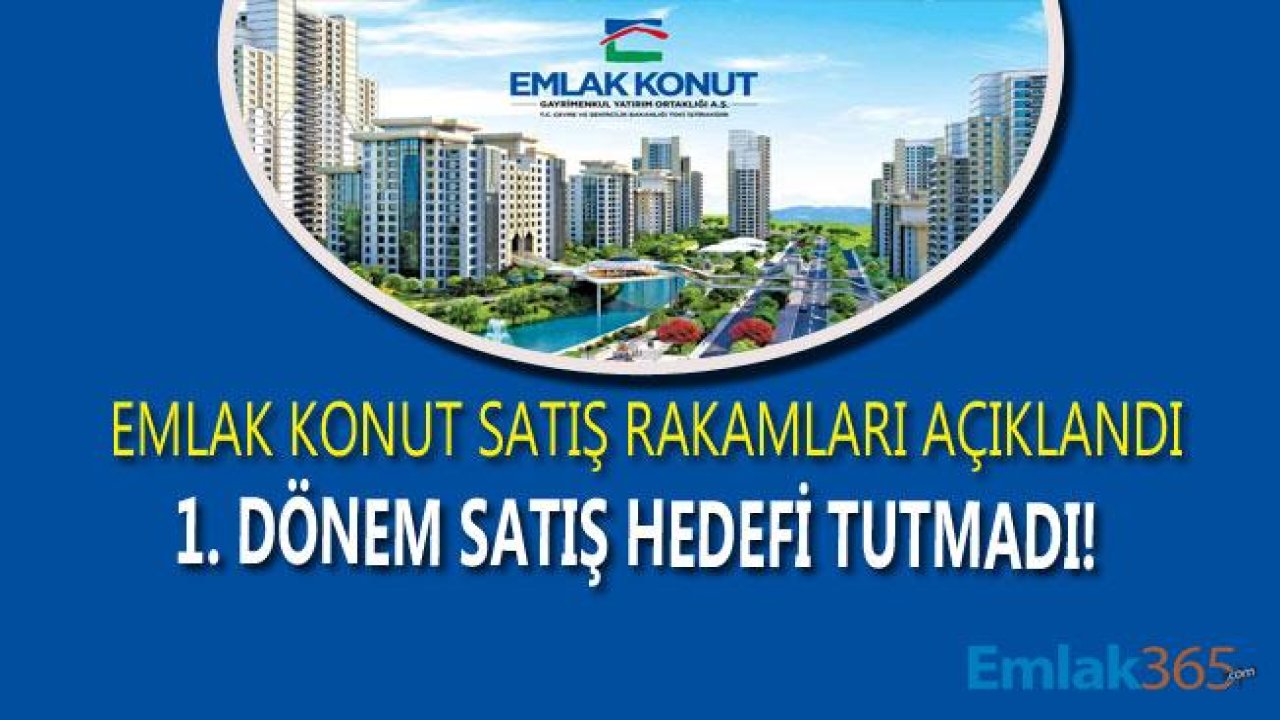 Emlak Konut GYO 2019 1. Dönem Satış Hedefini Tutturamadı!