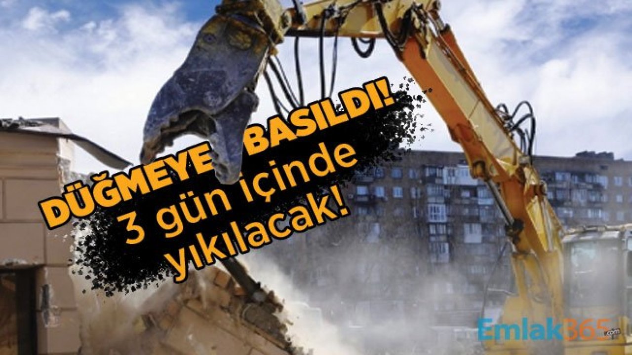 Bursa’da da kaçak yapılaşma için düğmeye basıldı! 3 gün içinde yıkılacak!