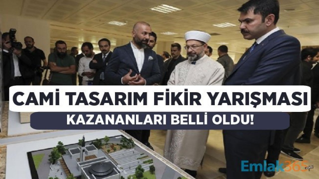 Çevre ve Şehircilik Bakanlığı Cami Tasarım Fikir Yarışması Sonuçlandı!