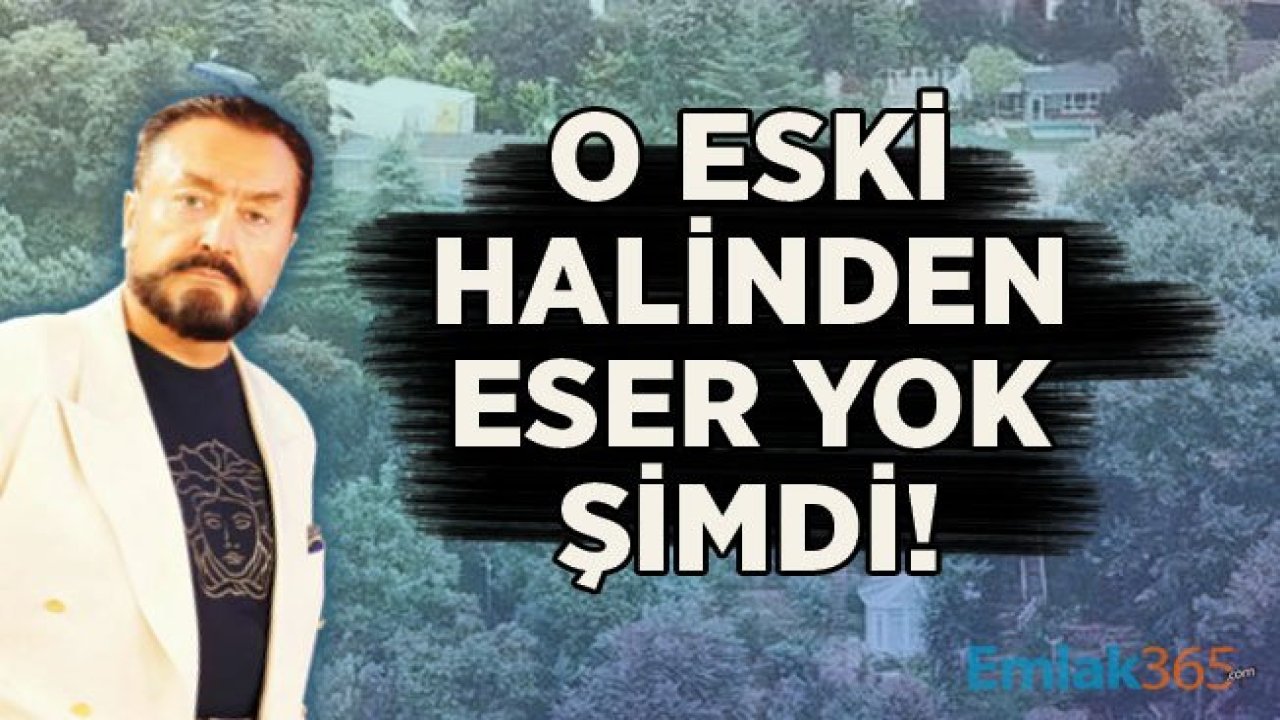 Adnan Oktar’ın evinden geriye moloz kaldı!