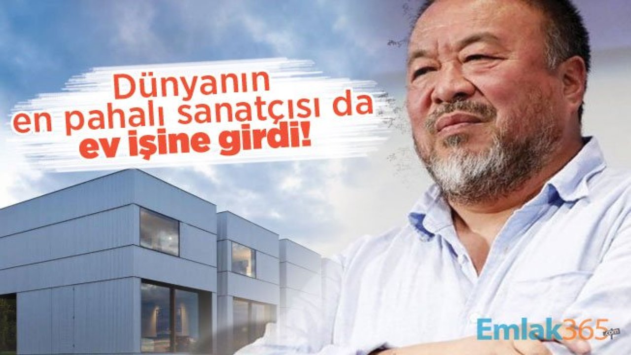 Dünyanın en pahalı sanatçısı da ev işine girdi!