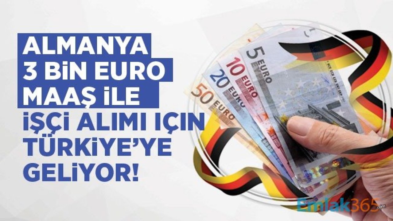 Almanya Türkiye'den 3 Bin Euro Maaş İle Hasta Bakıcı ve Yaşlı Bakımı İşçi Alımı Yapacak!