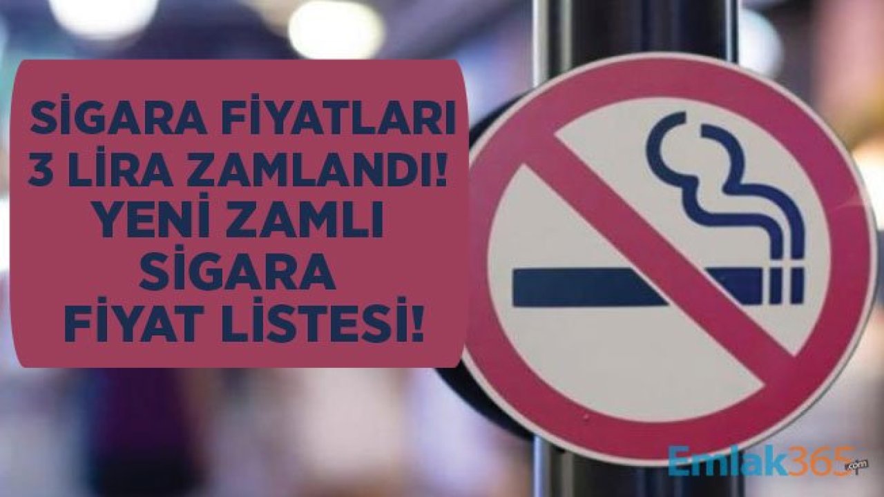 Sigara Fiyatları Listesi 2019 Zamlandı! Hangi Sigaralara Zam Gelmedi?