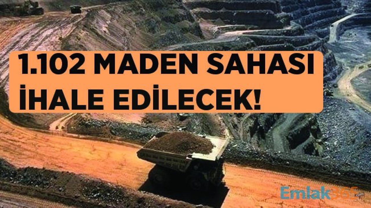 Enerji Bakanlığı 1102 Adet Maden Sahası İhalesi İle Yeni Aramalara Çıkıyor!