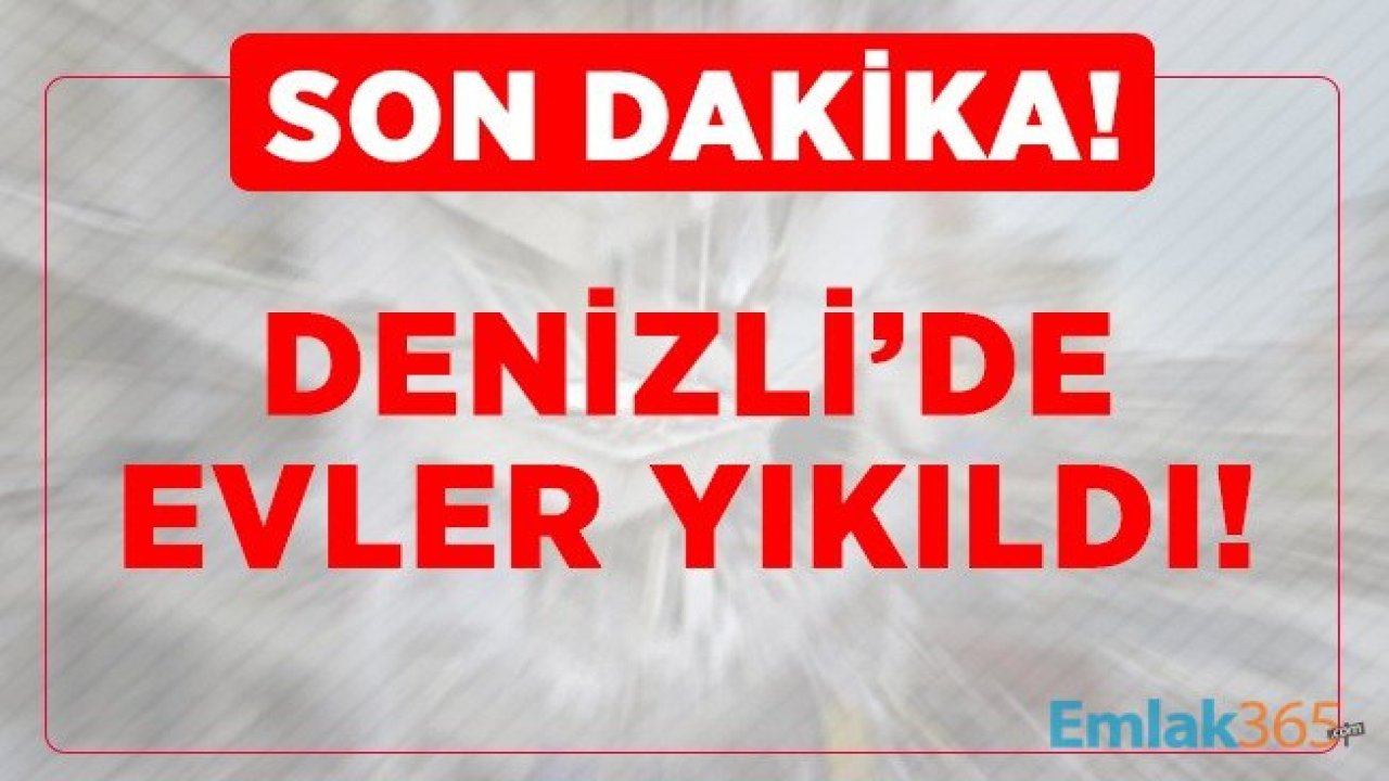 Son Dakika! Denizli Bozkurt İlçesinde Yıkılan Evler Var, Enkaz Altında Kalanlar Çıkarıldı