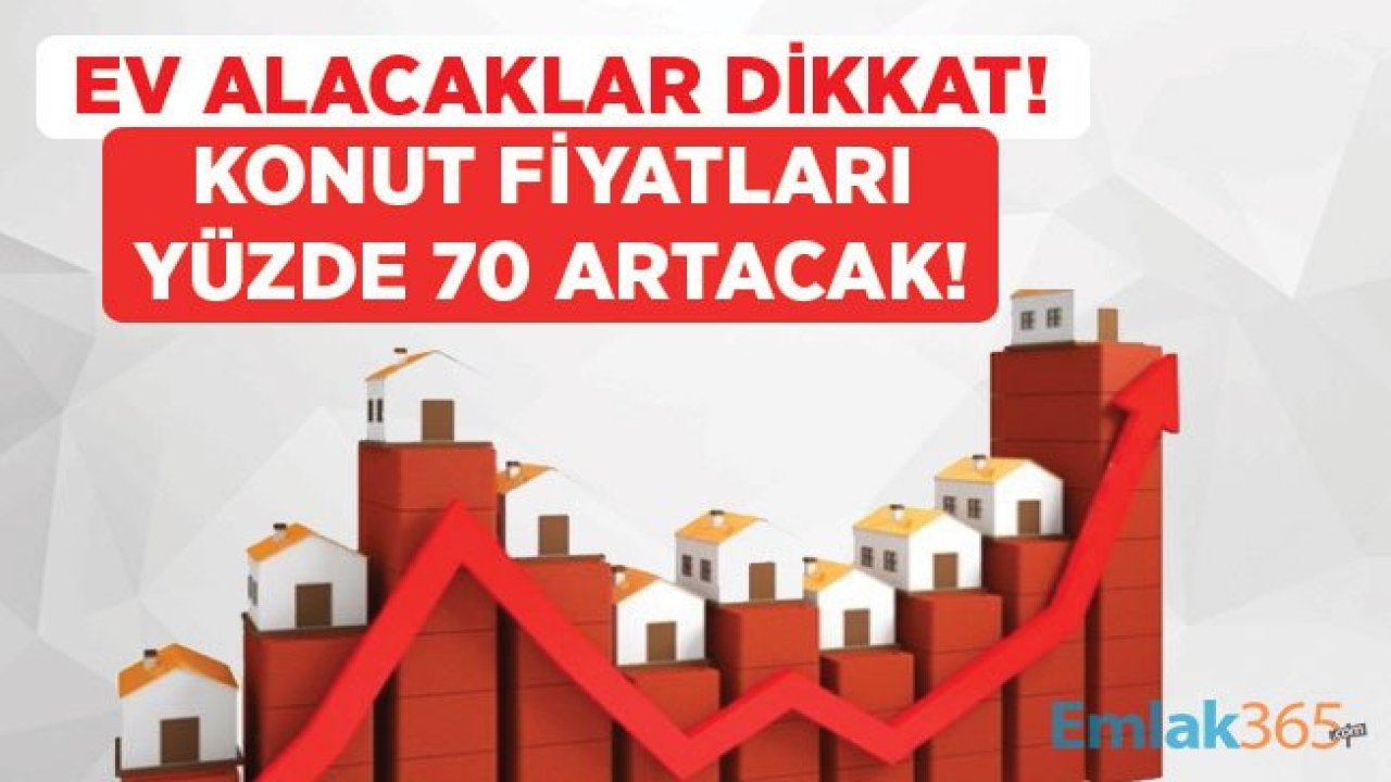 Ev Alacaklara Kritik Uyarı! Konut Fiyatları Yüzde 70 Artacak