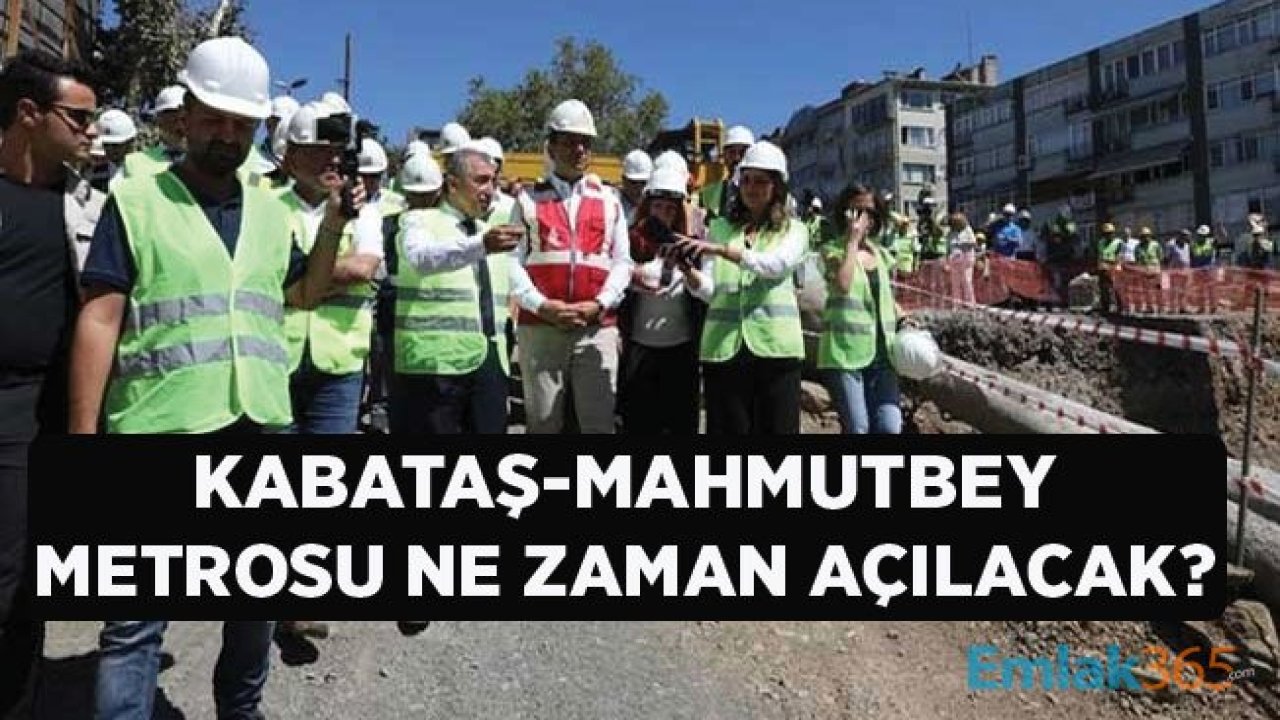 M7 Kabataş Mahmutbey Metro Hattı Projesinde Son Durum Ne? Metro Açılış Tarihi