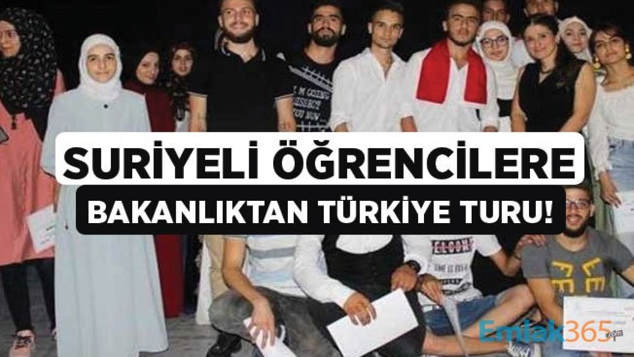 Bakanlık Suriyeliler İçin İleri Düzey Türkçe Eğitim Programı Turları Başlattı!