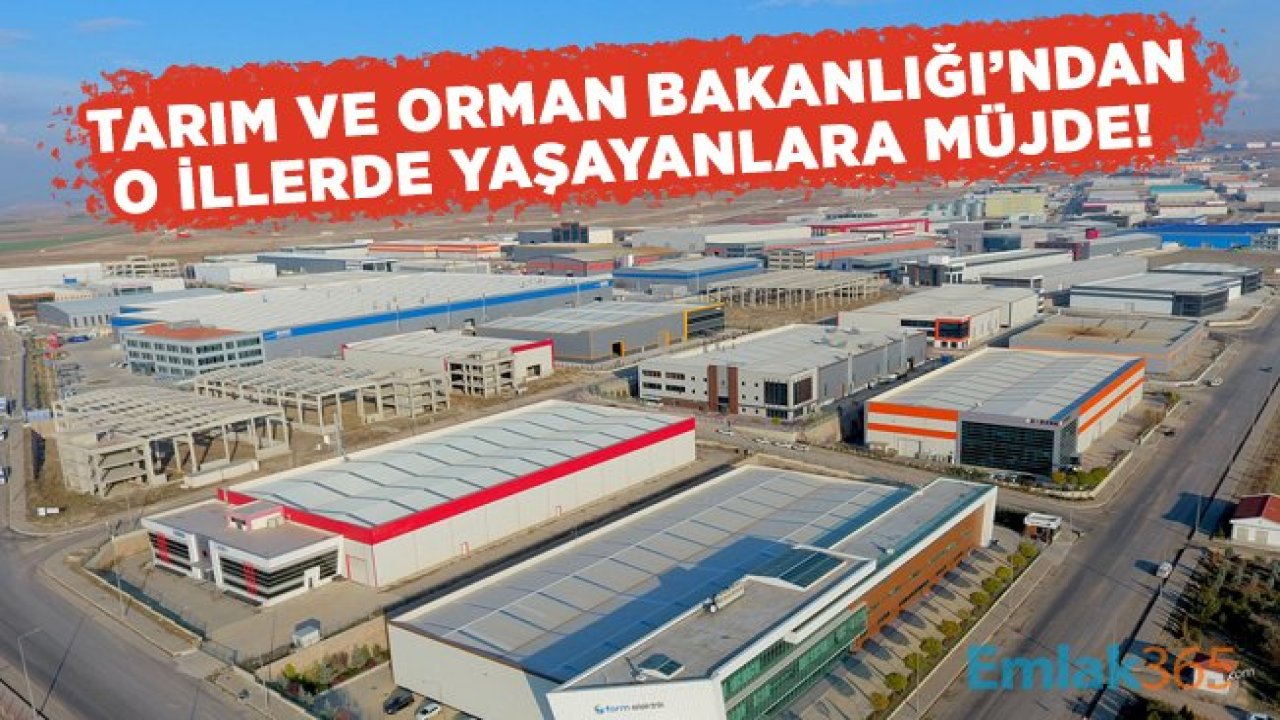 Tarım ve Orman Bakanlığı’ndan o illerde yaşayanlara müjde! 1 yıl içerisinde tamamlanacak!