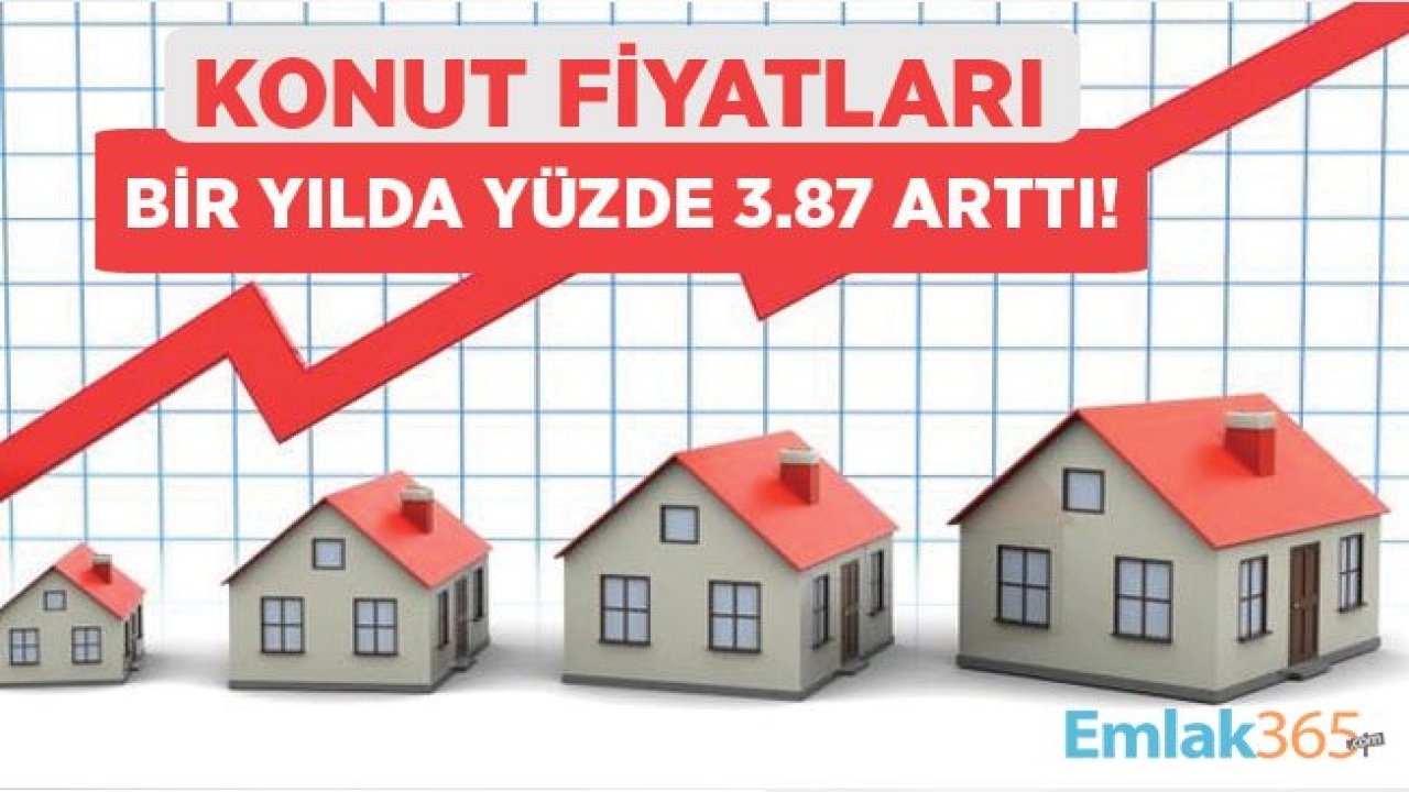 Türkiye Satılık Konut Fiyat Endeksi Bir Yılda Yüzde 3.87 Arttı! Konuta Yatırım Yapanlar Ne Kadar Kazandı?