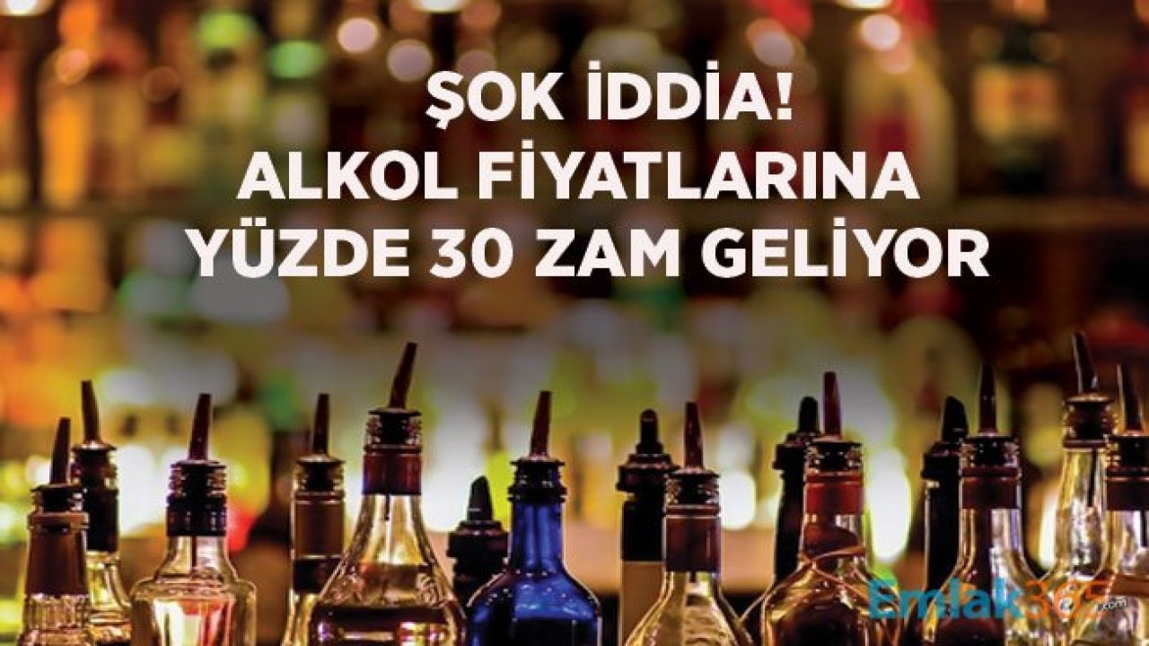 Alkol Fiyatlarına Rekor Zam İddiası!