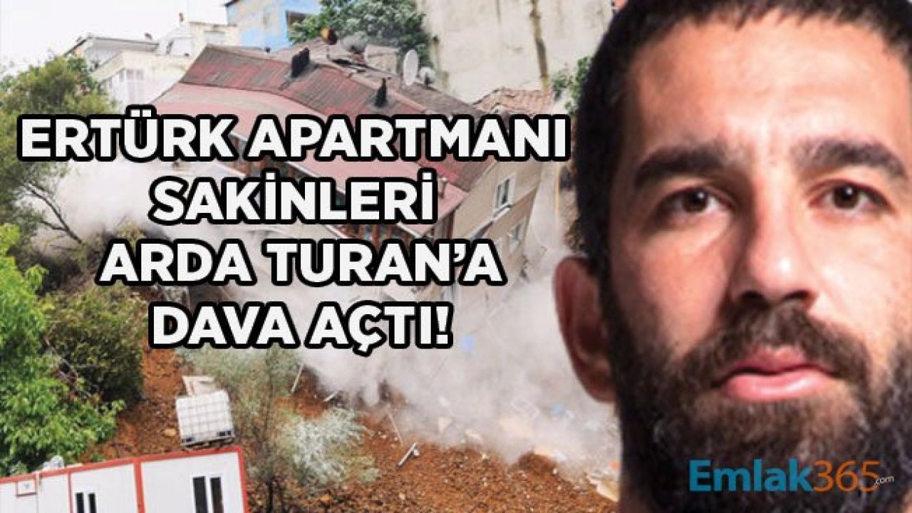 İstanbul'da Çöken Bina Sakinleri Arda Turan ve Kardeşine Tazminat Davası Açtı!